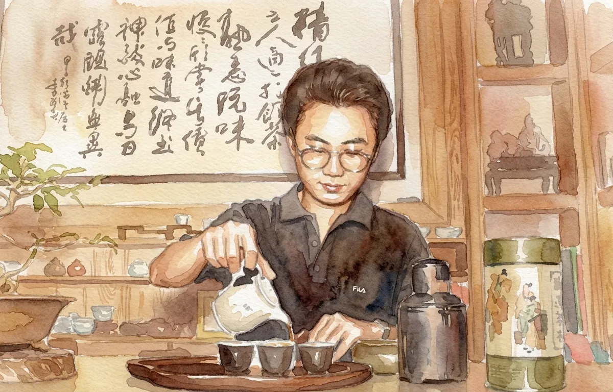 Watercolour illustration for Bubble Tea / Liu Han-Chieh & Lin Hsiu Hui