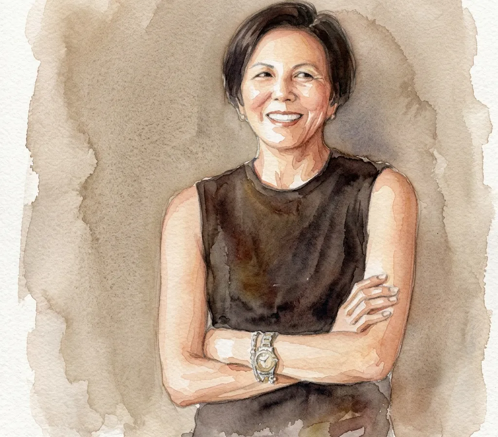 Watercolour illustration for Christina Ong / Club 21 / COMO Group