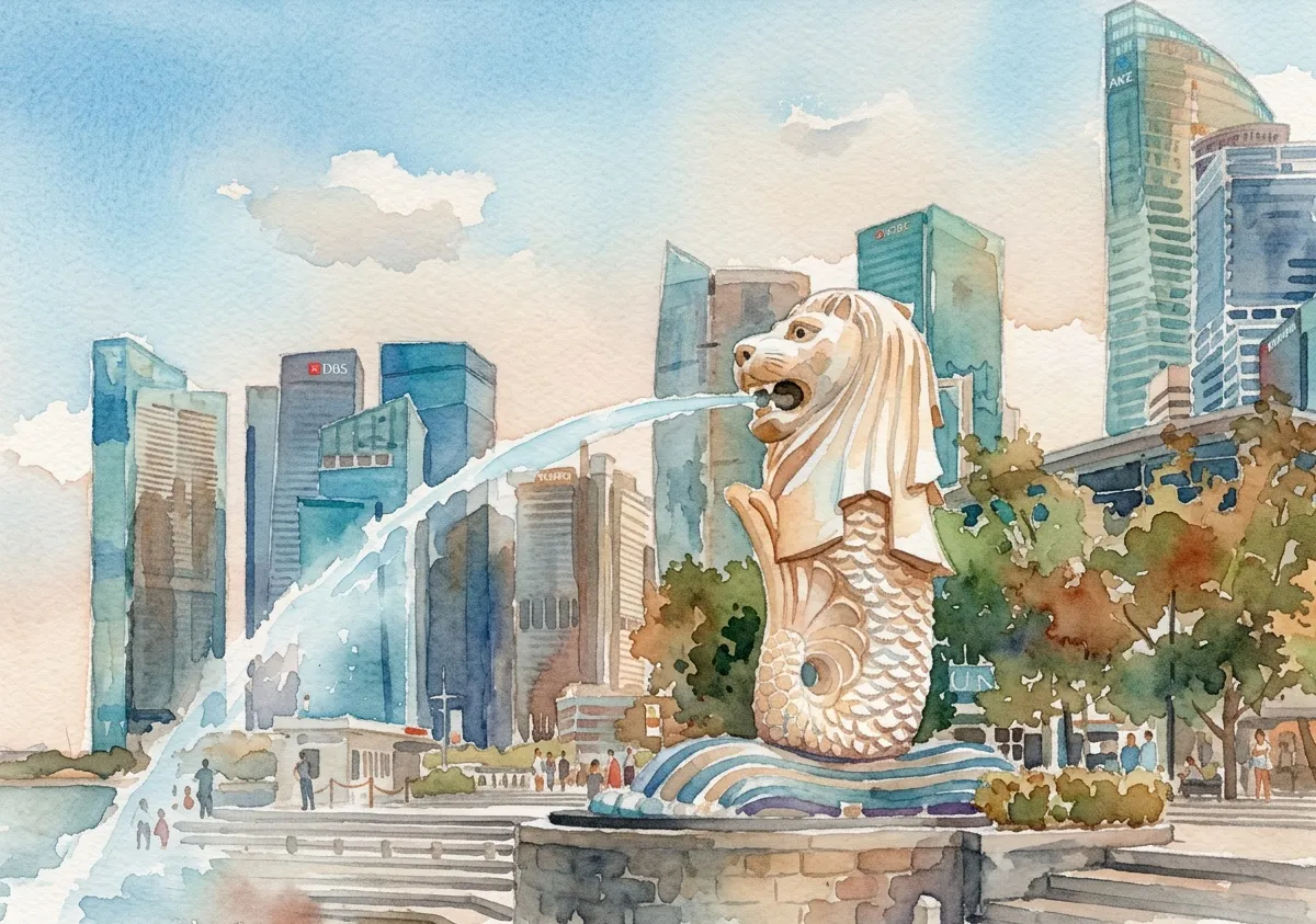 Watercolour illustration for Alec Fraser-Brunner