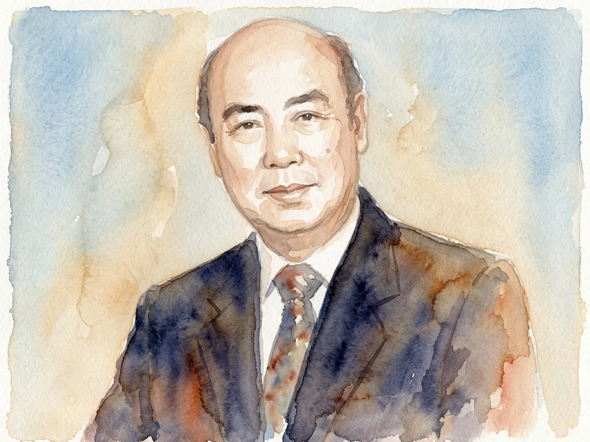 Watercolour illustration for Indomie / Sudono Salim