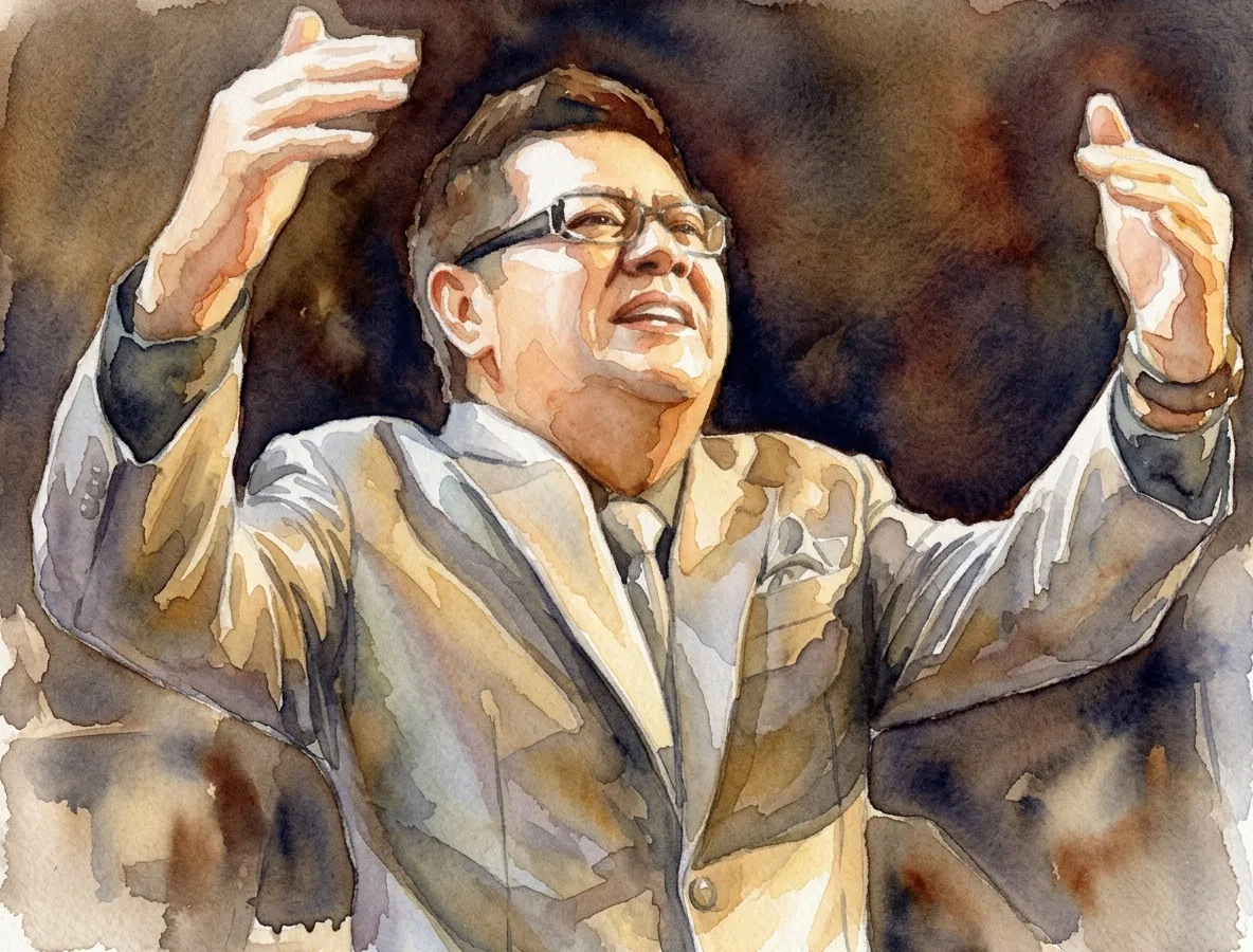 Watercolour illustration for Nobody Put His Name On It