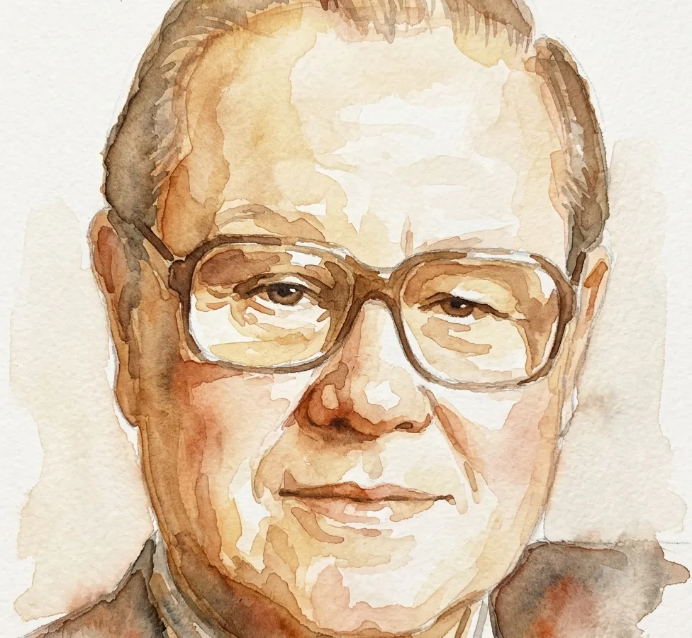 Watercolour illustration for Khoo Teck Puat / Maybank