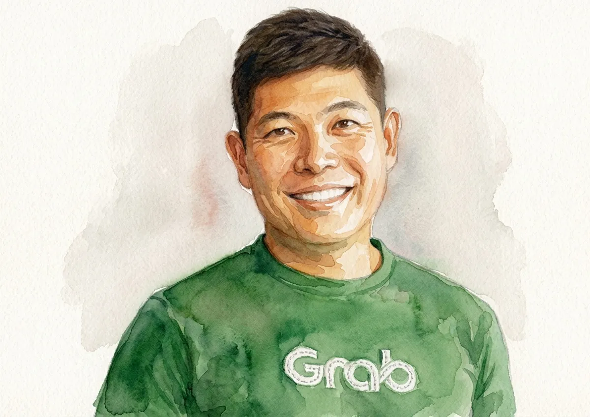 Watercolour illustration for Khor Swee Wah / Grab