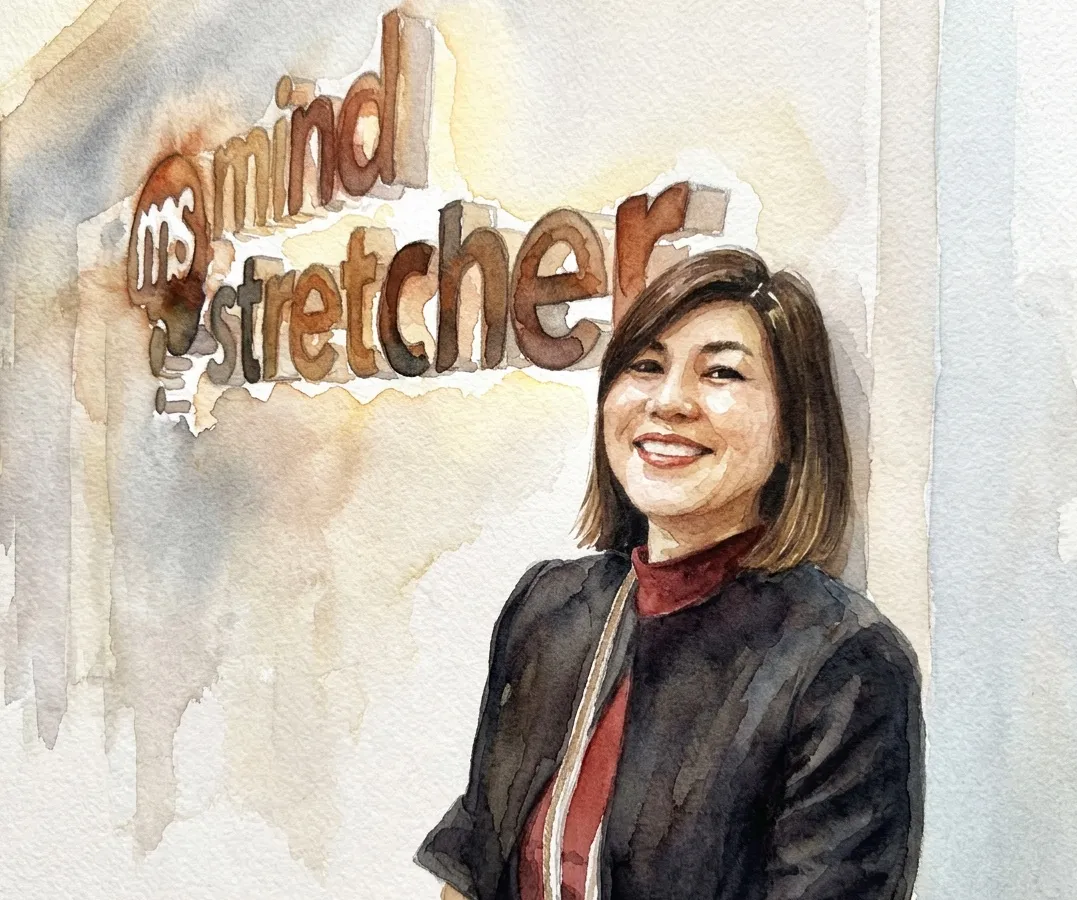 Watercolour illustration for Mind Stretcher / Kristie Lim