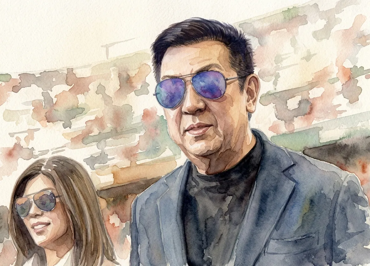 Watercolour illustration for Peter Lim