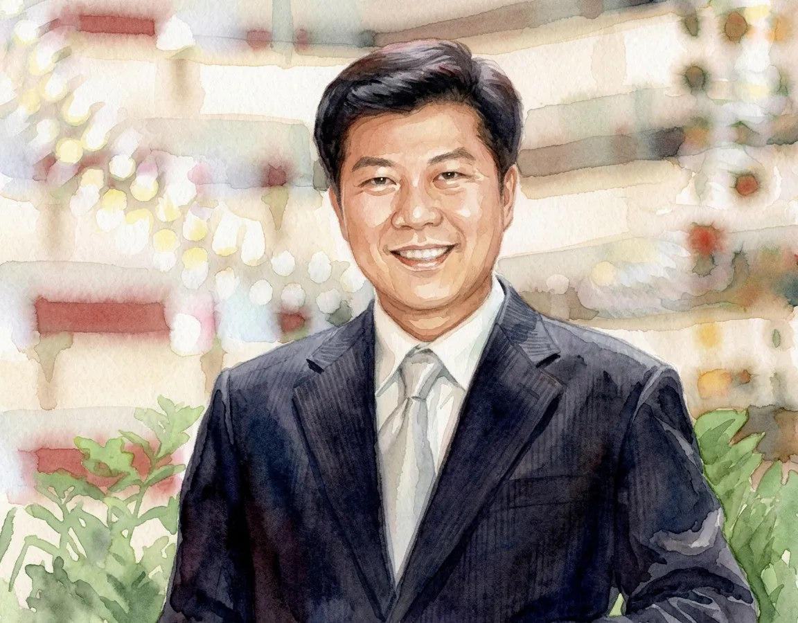 Watercolour illustration for Q&M Dental / Ng Chin Siau