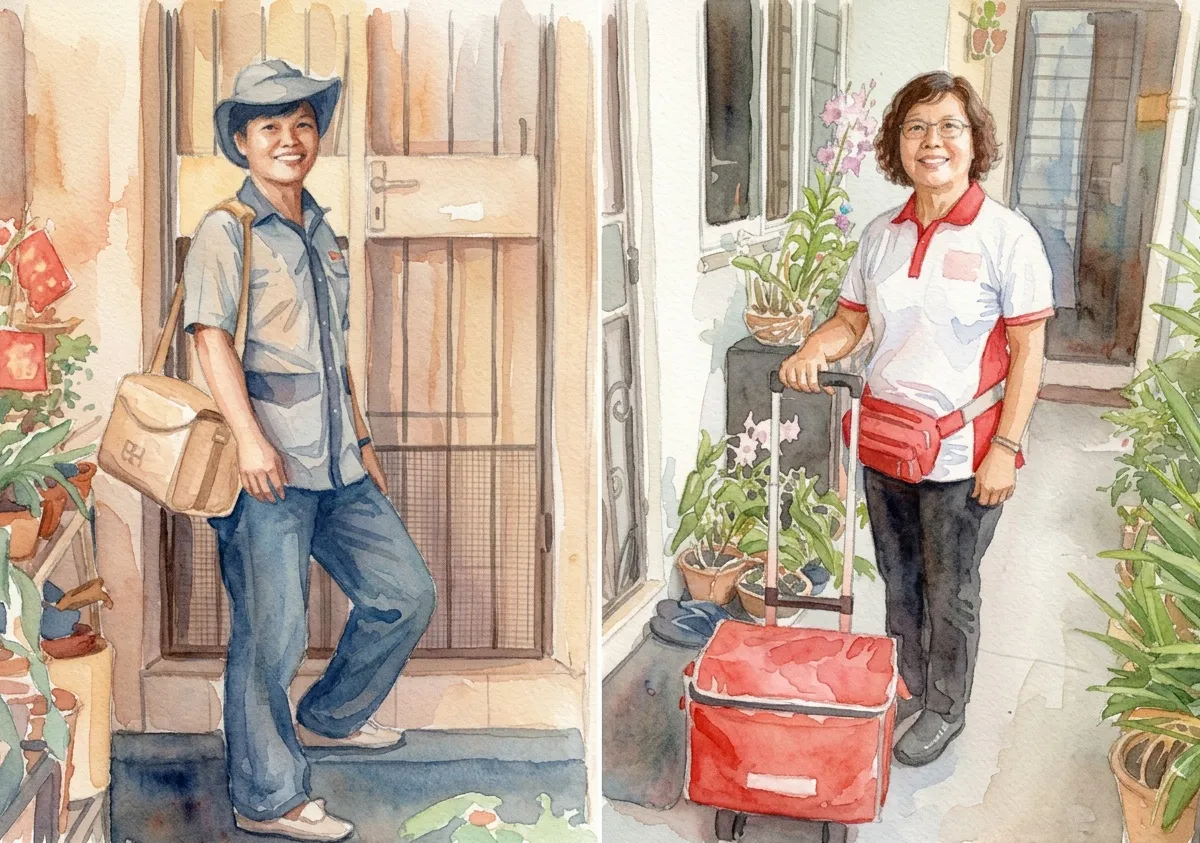 Watercolour illustration for Yakult / Dr. Minoru Shirota